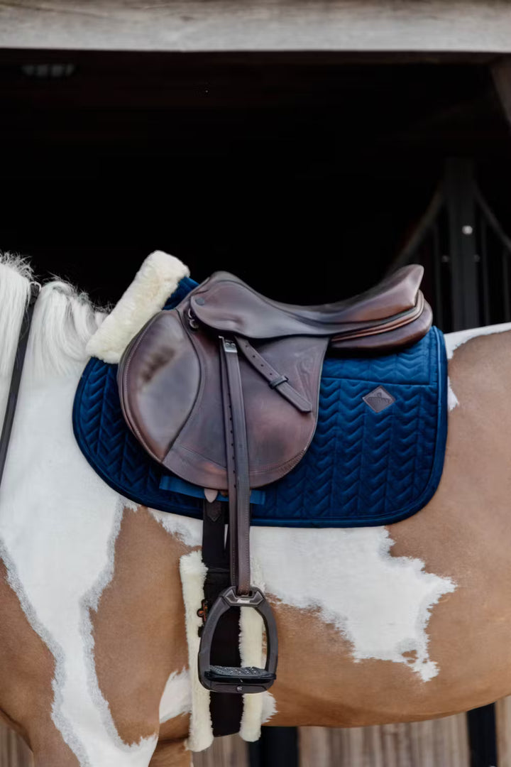 Kentucky Horsewear Skin Friendly Saddle Pad Velvet Jumping