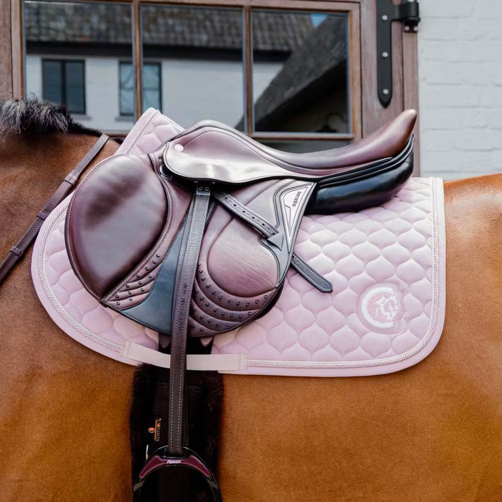 Kentucky Horsewear Saddle Pad 3D Logo Onion Quilt Jumping