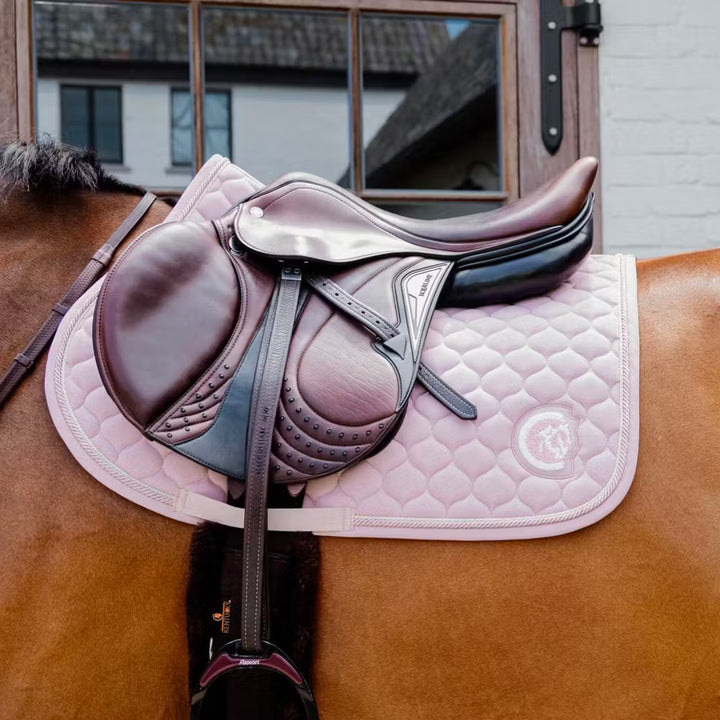 Kentucky Horsewear Saddle Pad 3D Logo Onion Quilt Jumping