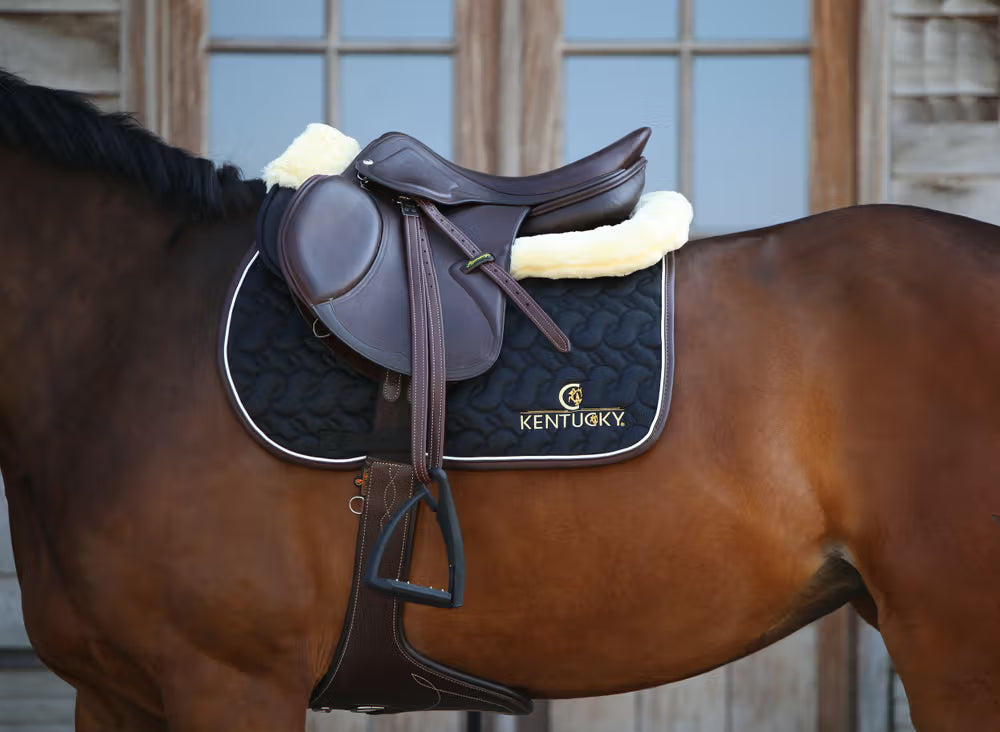 Kentucky Horsewear Stud Girth Brown