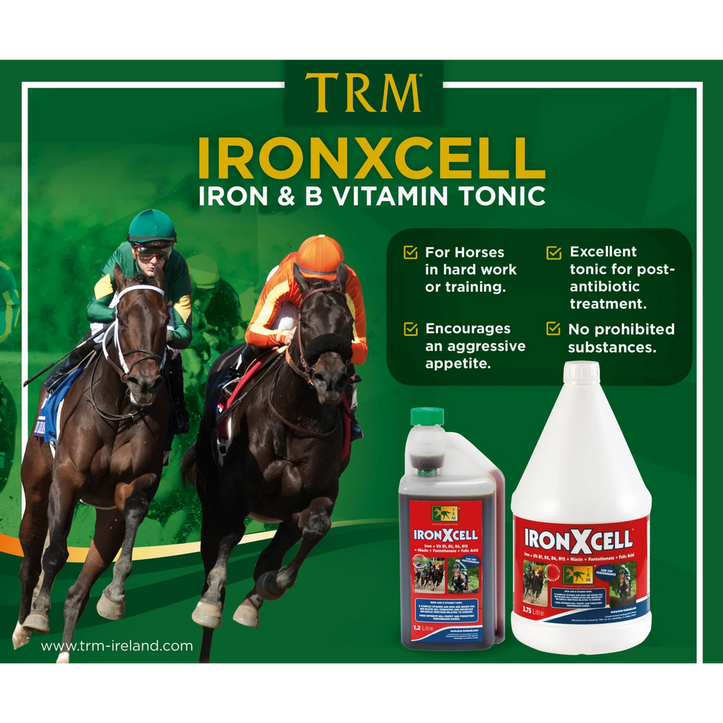 TRM IronXcell - Iron and B Vitamin Supplement for Horses