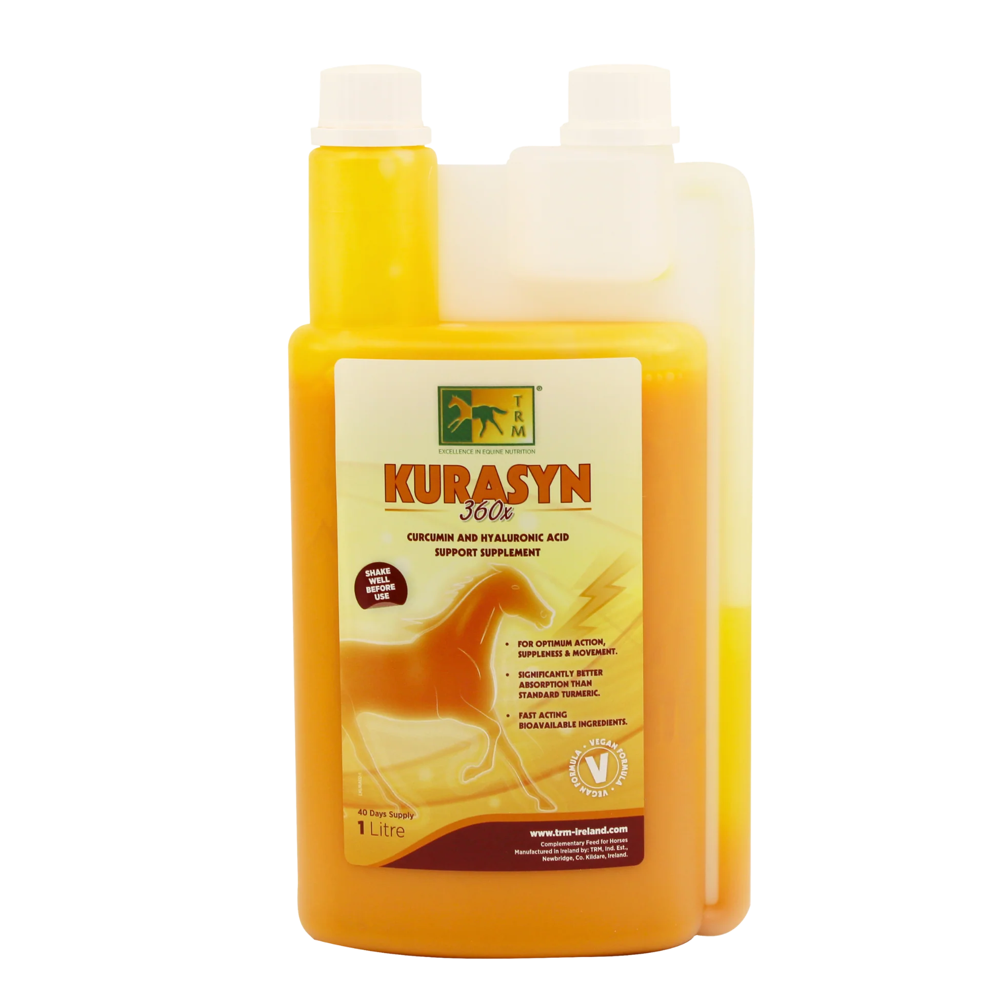 TRM KuraSyn 360x - Curcumin and Hyaluronic Acid Supplement for Horses