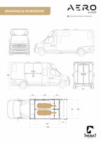 Theault Aero Master horsebox layout and floor plan with the Switch system