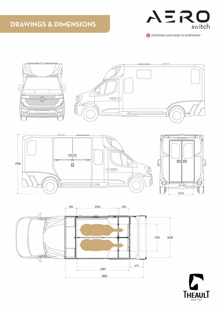 Theault - Aero Master Horsetruck