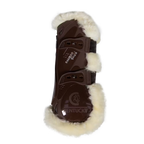Kentucky Horsewear Vegan Sheepskin Tendon Boots Bamboo Elastic