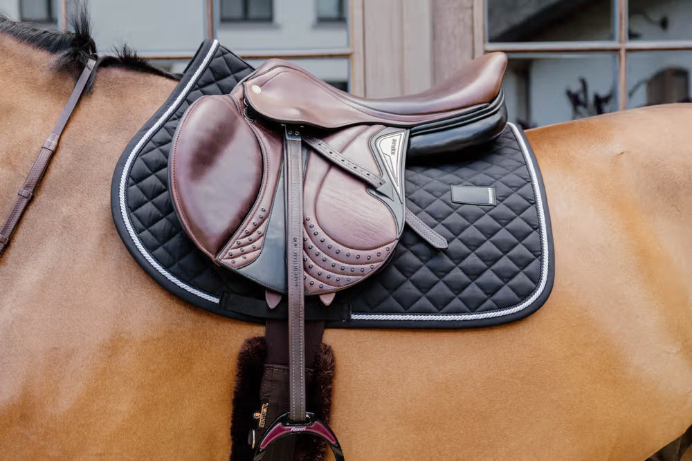Kentucky Horsewear Saddle Pad Diamond Rope Jumping