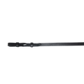 Trust Compiegne Pro leather curb reins, black with silver buckles