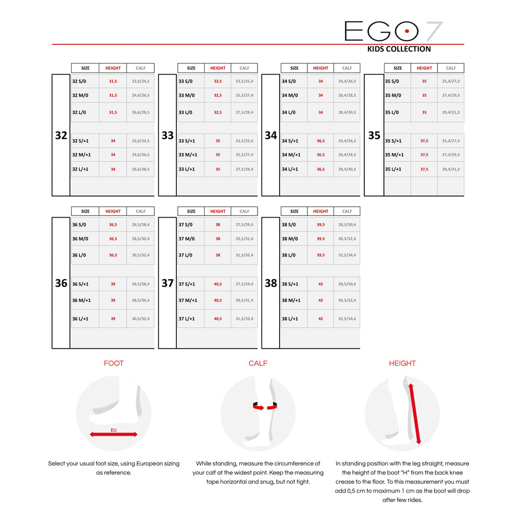 Ego7 Aster Riding Boots For Kids