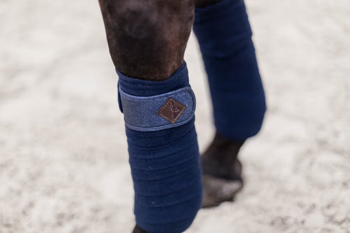 Kentucky Horsewear Polar Fleece Bandages Glitter