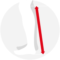How to measure boot height