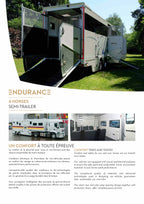 Theault Endurance 6-horse semi-trailer horsebox