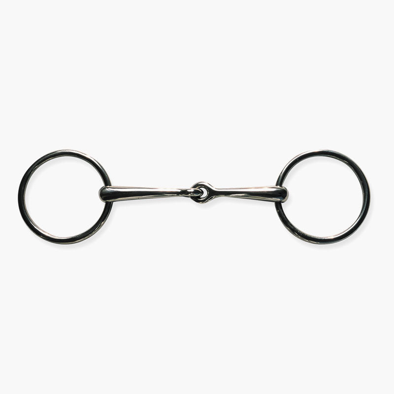 Metalab SS L/W Ring Snaffle Bit