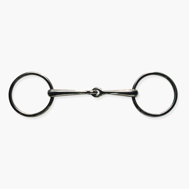 SS L/W ring snaffle bit