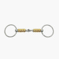 Metalab Magic System, Ring Snaffle Bit, Copper Cherry Roller