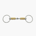 Metalab Magic System, Ring Snaffle Bit, Copper Cherry Roller