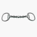 Metalab Stainless Steel Waterford Egg Butt Snaffle, Triple Link