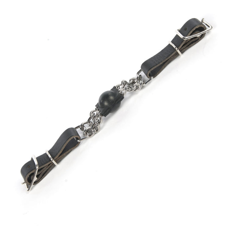 Curb Chain with Rubber Ball