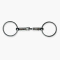 Metalab Loose Ring Snaffle Mac-Genis, Single Jointed, Copper Rollers 15mm