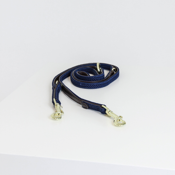 Kentucky Horsewear Plaited Nylon Dog Lead 2M