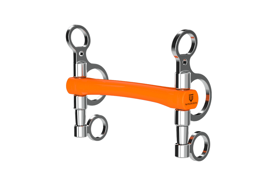 Winderen Flexi Mullen Mouth Baby Pelham Bits