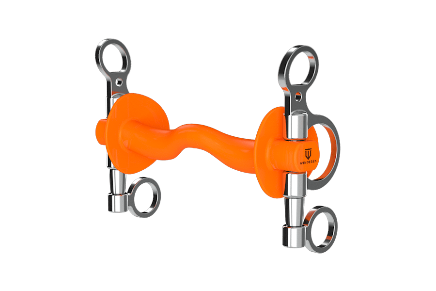 Winderen Flexi Mullen Mouth Baby Pelham Bits
