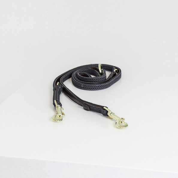 Kentucky Horsewear Plaited Nylon Dog Lead 2M