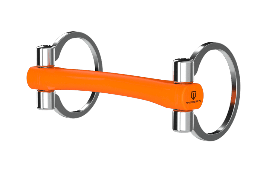 Winderen Flexi Mullen Mouth Eggbutt Snaffle Bits