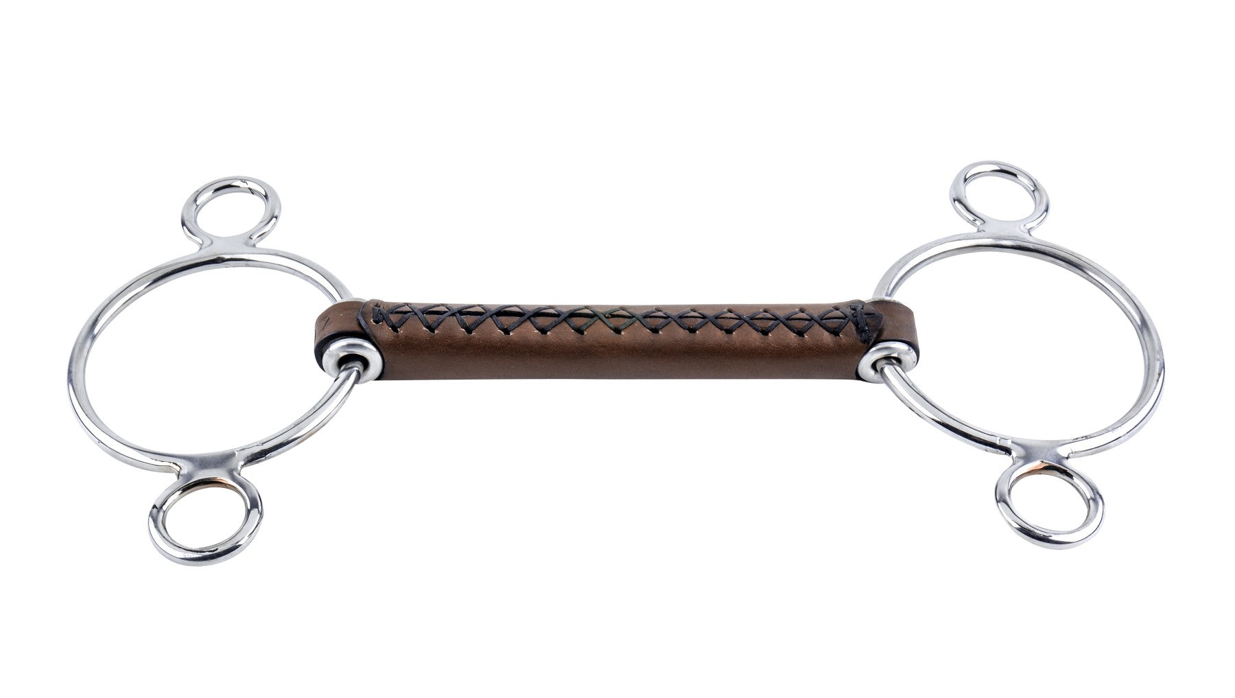 Trust Equestrian 3 Ring Leather Bits
