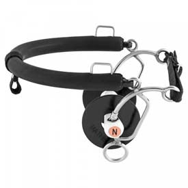NATHE TANDEM SNAFFLE WITH FLEXIBLE MULLEN MOUTH 20MM
