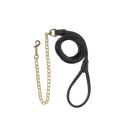 Kentucky Horsewear Leather Chain Lead 270Cm