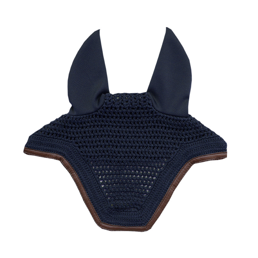 Kentucky Horsewear Fly Veil Wellington Leather Soundless