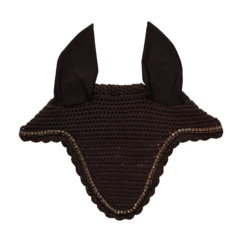 Kentucky Horsewear Fly Veil Long Stone & Pearl Soundless