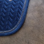 Kentucky Horsewear Saddle Pad Velvet Pearls Jumping