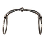 Metalab Bernard Fonck Anti-Collapse Jointed Snaffle Bit, Curved 10mm, Copper Inlays, Curved Mouthpiece