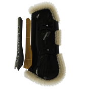 VEGAN SHEEPSKIN TENDON BOOTS BAMBOO ELASTIC