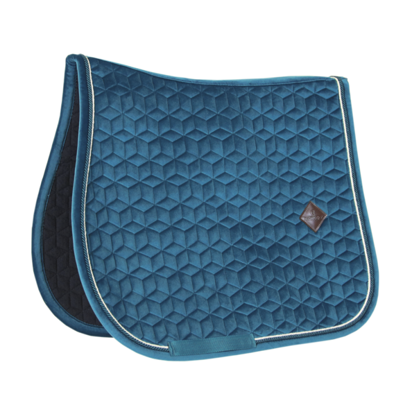 Kentucky Horsewear Saddle Pad Velvet Jumping