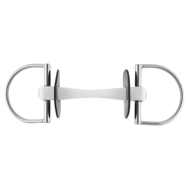 Nathe D-Ring snaffle 20 mm with flexible Mullen Mouth