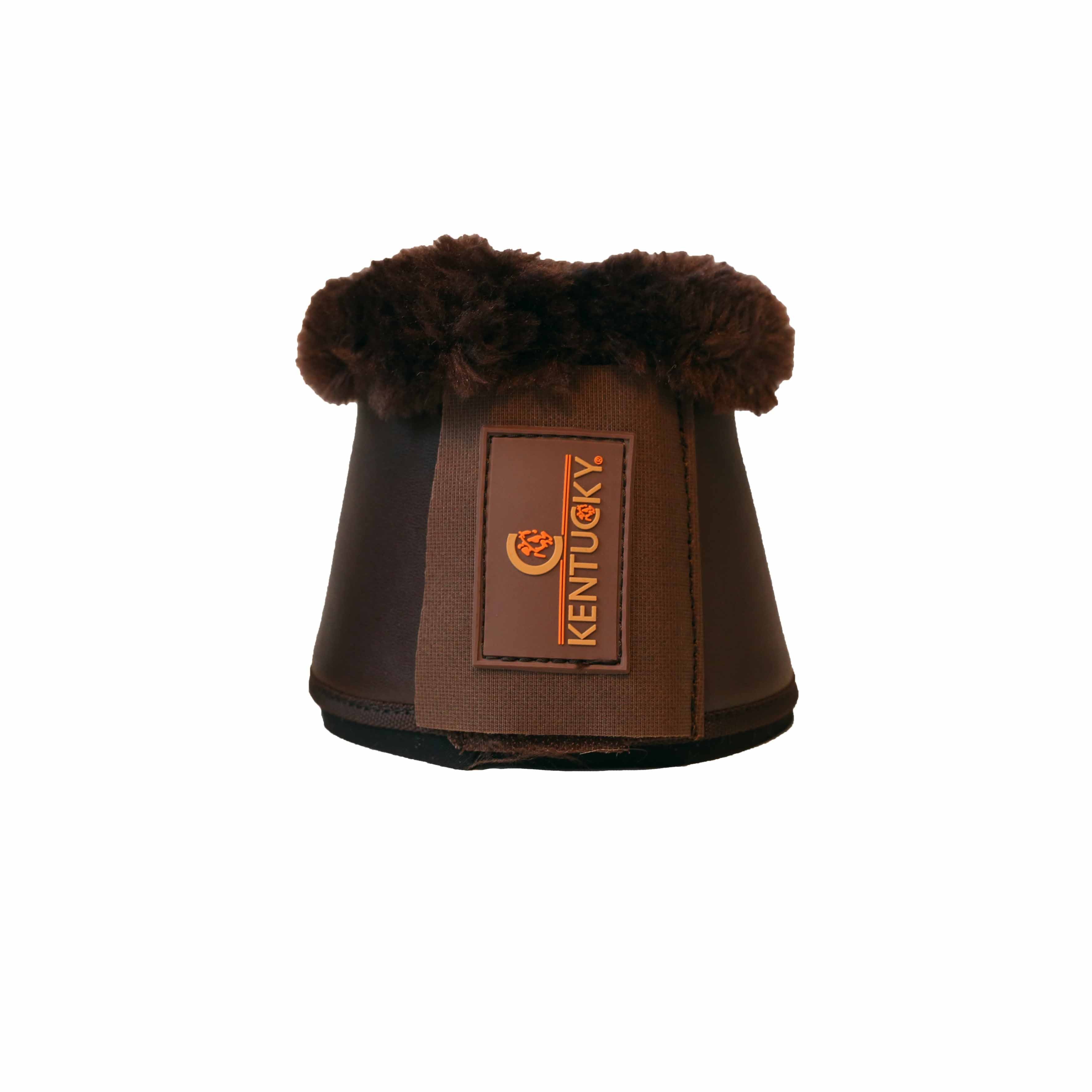 Kentucky Horsewear Sheepskin Leather Overreach Boots