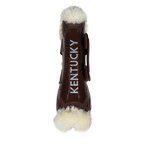 Kentucky Horsewear Vegan Sheepskin Tendon Boots Velcro
