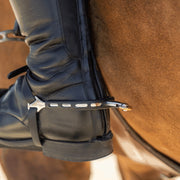 ULTRA fit EXTRA GRIP spurs with Balkenhol fastening - Stainless steel, 35 mm rounded