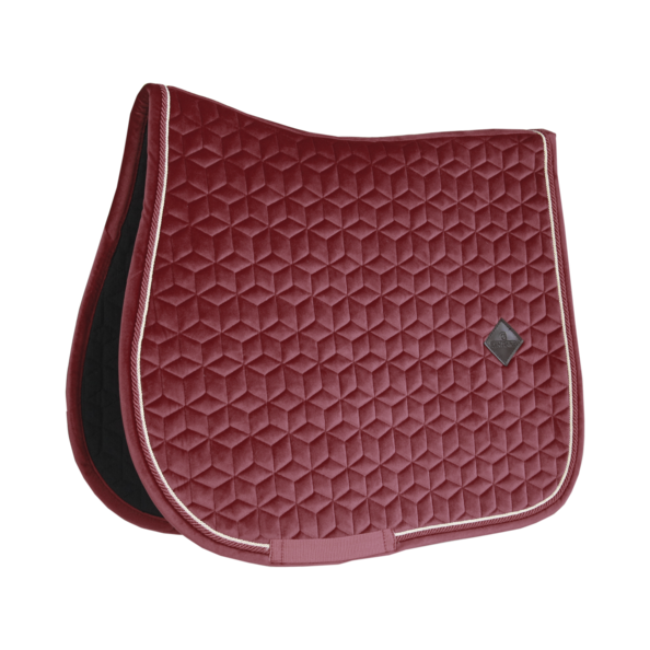 Kentucky Horsewear Saddle Pad Velvet Jumping