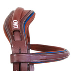 CWD Sport Color Anatomic french noseband bridle with stitching