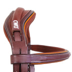 CWD Sport Color Anatomic french noseband bridle with stitching