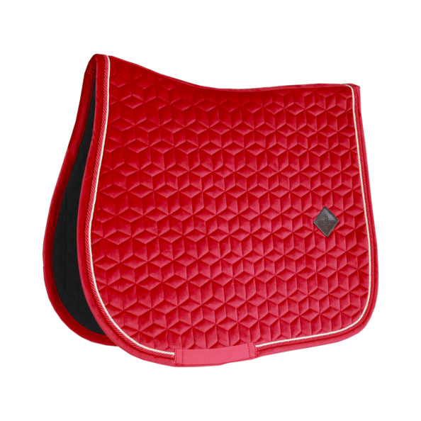 SADDLE PAD VELVET JUMPING