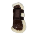 Kentucky Horsewear Vegan Sheepskin Tendon Boots Velcro