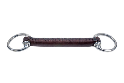 Eggbut Bradoon Leather Bit