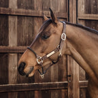 Kentucky Horsewear Leather Rope Halter