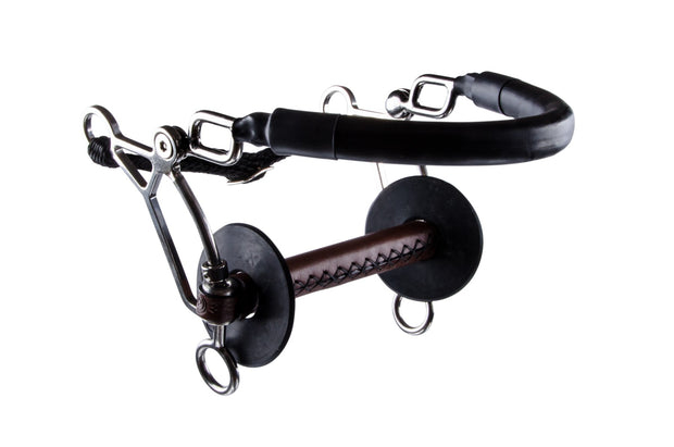 Hackamore Short Combi Leater Bit