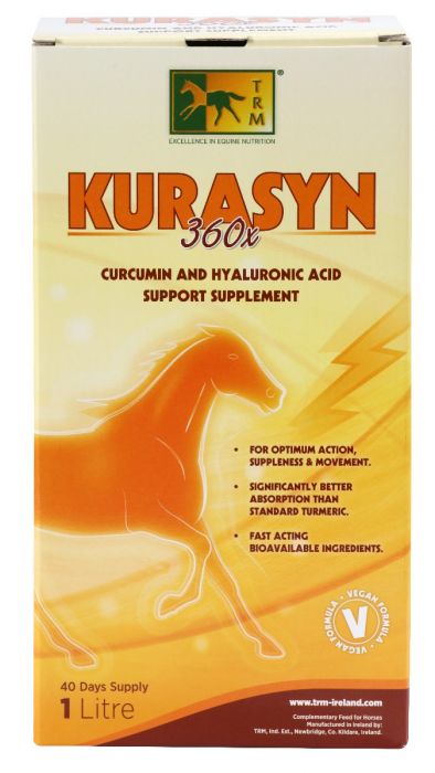 TRM KuraSyn 360x - Curcumin and Hyaluronic Acid Supplement for Horses
