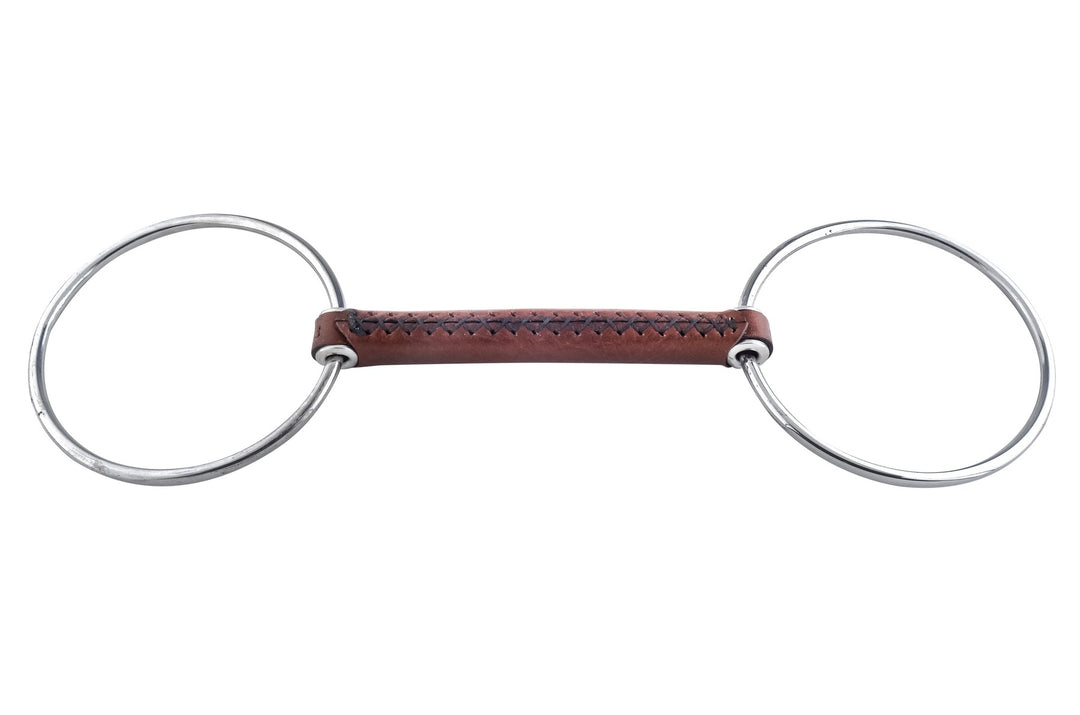 Large Loose Ring Leather Bit